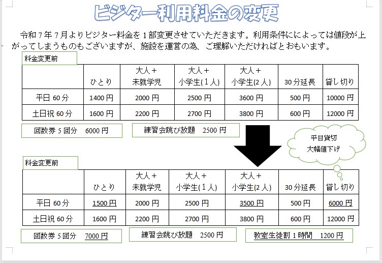お知らせ
